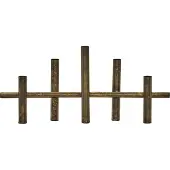 House Doctor Candle Holder, Hdmaxi45, Antique Br - Gold - 45X6X20CM