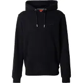 Superdry for man. M2014404A Essential Logo sweatshirt black (S), Casual, Cotton