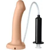Strap-On-Me Ejakuloiva Dildo L 19,6 cm - Vaalea iho