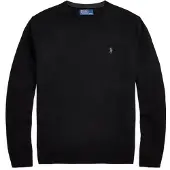 Ralph Lauren Wool Crewneck Sweater - Black - XS