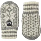 Hestra Kid's Nordic Rukkaset, Grey/Offwhite, 2