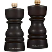 Cole & Mason London suola- ja pippurimyllysetti 13 cm Chocolate