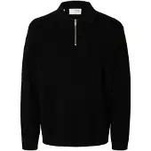 Selected Teller Relaxed Fit Puolivetskari-pusero
