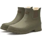 Woden Liv Warm Waterproof - Khaki green - 42