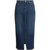Ralph Lauren Denim Midi Skirt - Blue - 34