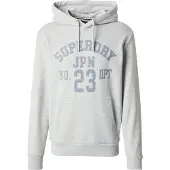 Superdry for man. M2014091A Sweatshirt Athletic Ess grey (S), Casual, Cotton