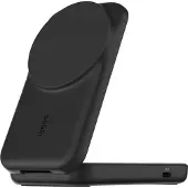 Belkin UltraCharge 25w Qi2 2in1 Magnetic -langaton laturi, Musta