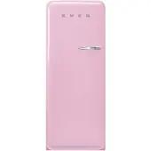 Smeg FAB28LPK6 Jääkaappi Pakastelokerolla 153cm Saranointi vasemmalla Vaaleanpunainen