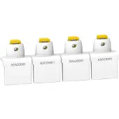 Schneider ELECTRIC ACTI9 IC60 IID60 RUUVIEN KOSKETUS SUOJA 4-NAPAINEN 20 KPL (A9A26981)