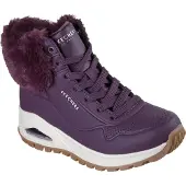 SKECHERS for woman. 167274 Ankle boots Uno Rugged Fall Air lilac (41), 3 to 5 cm, Laces, Casual, Purple