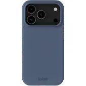 Holdit iPhone 17 Pro silikoninen suojakuori (merensininen)