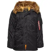 Alpha industries Talvitakki 'N3B VF 59' musta