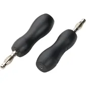 E-Stim TENS Adapterit 2 mm:stä 4 mm:iin - Black