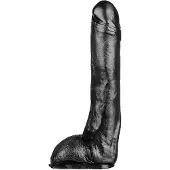 All Black Anal Dildo 29 cm
