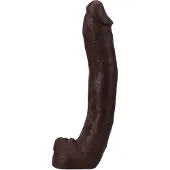 Doc Johnson Dredd UltraSkyn Dildo 34 cm - Brown
