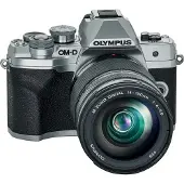 OM SYSTEM OM-D E-M10 Mark IV Silver + M.ZUIKO DIGITAL ED 14-150mm f/4-5,6 II Black
