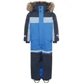 Didriksons Kids' Bjärven Coverall 4 Sapphire Blue Haalarit 140