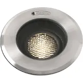 Faro Geiser-LED-kattouppovalaisin, merivedenkestävä Geiser, Alumiini/harmaa/sinkki, Ruostumaton teräs, Moderni