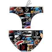 Turbo Black Comic Uimahousut
