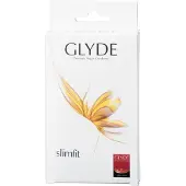 Glyde Slimfit Vegaaniset Kondomit 10 kpl - Clear
