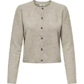 JDY Jdychloe L/S Cardigan Knt Noos - Beige - XL