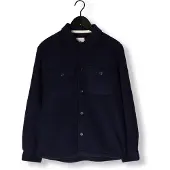 Anerkjendt Akoscar Boiled Wool Overshirt - Navy - XXL