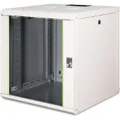 Digitus 12U WALL MOUNTING CABINET, UNIQUE 643X600X600 MM, COLOR GREY (RAL 7035) (DN-19 12U-6/6)