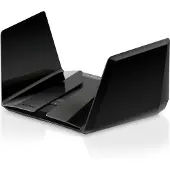 Netgear RAX200, Wi-Fi 6 (802.11ax), Kolmikaista (2,4 GHz/5 GHz/5 GHz), Ethernet LAN, Musta, Pöytäreititin (RAX200-100EUS)