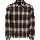 Only & Sons Onshendon Loose Ls Zip Overshirt Sweat - Brown - S