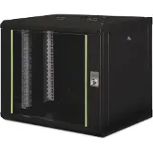 Digitus 9U WALL MOUNTING CABINET, UNIQUE 509X600X450 MM, COLOR BLACK (RAL 9005) (DN-19 09-U-SW)