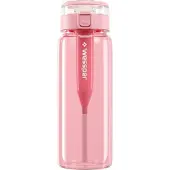 Wessper Suodatinpullo Clarti 680ml suodattimella, vaaleanpunainen