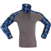Invadergear Flannel Combat Pitkähihainen T-paita