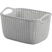 Curver Korineule S suorakulmio 8L 30x22x17cm vaaleanharmaa