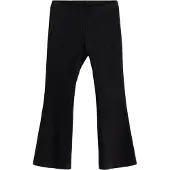 Lindex Leggings Flare 2X2 Rib - Black - 134
