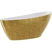 Besco Kylpyamme Keya Glam Gold, 165 x 70 cm, Klik-klak Chrome