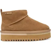 Tommy Hilfiger Tjw Flatform Snow Boot Suede - Beige - 39