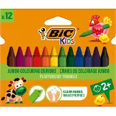 BIC Kids Plastidecor Triangle 12kpl muovivahaliitu