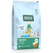Green Petfood Koiran nappulat - - Aikuisille 10 kg - 100 % hyönteisproteiinia - Ilman viljoja - Herkille koirille