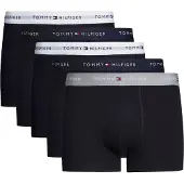 Tommy Hilfiger Underwear Bokserishortsit laivastonsininen / harmaa / punainen / valkoinen