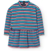 Boboli Velour Striped Pitkähihainen Mekko