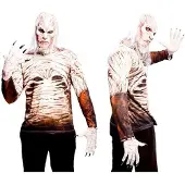 MOM Skeleton T-shirt Foro Walker Man Custom Ruskea L