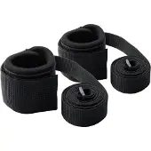 Obaie Soft Restraint Strap Bondage-setti - Mus­ta