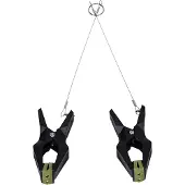 Doc Johnson Fort Troff Hardwire Hangers Nänninipistimet - Black