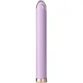Baseks Smooth Ladattava Lasinen Vibraattori 18,5 cm - Purple