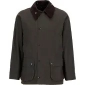 Barbour for man. MWX0010 Classic Bedale Brown Waxed Jacket (44), Casual, Green, Cotton