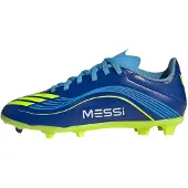 Adidas F50 Messi League Fg/ag Vis10n - Sininen/keltainen/semi-sininen Burst Lapset, koko 38