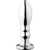 Sinful Rumble Groove Värisevä Anustappi 11 cm - Silver