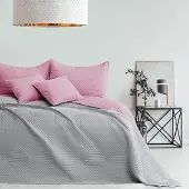 Restilo Vaaleanpunainen peitto 200 × 220 cm