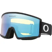 Oakley Target Line L mattamusta ja keltainen