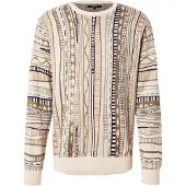 Iriedaily Neulepaita 'Theodore' beige / oliivi / musta